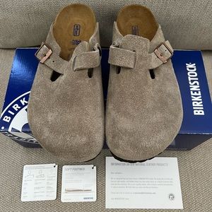 Boston Soft Footbed Birkenstock - Taupe
